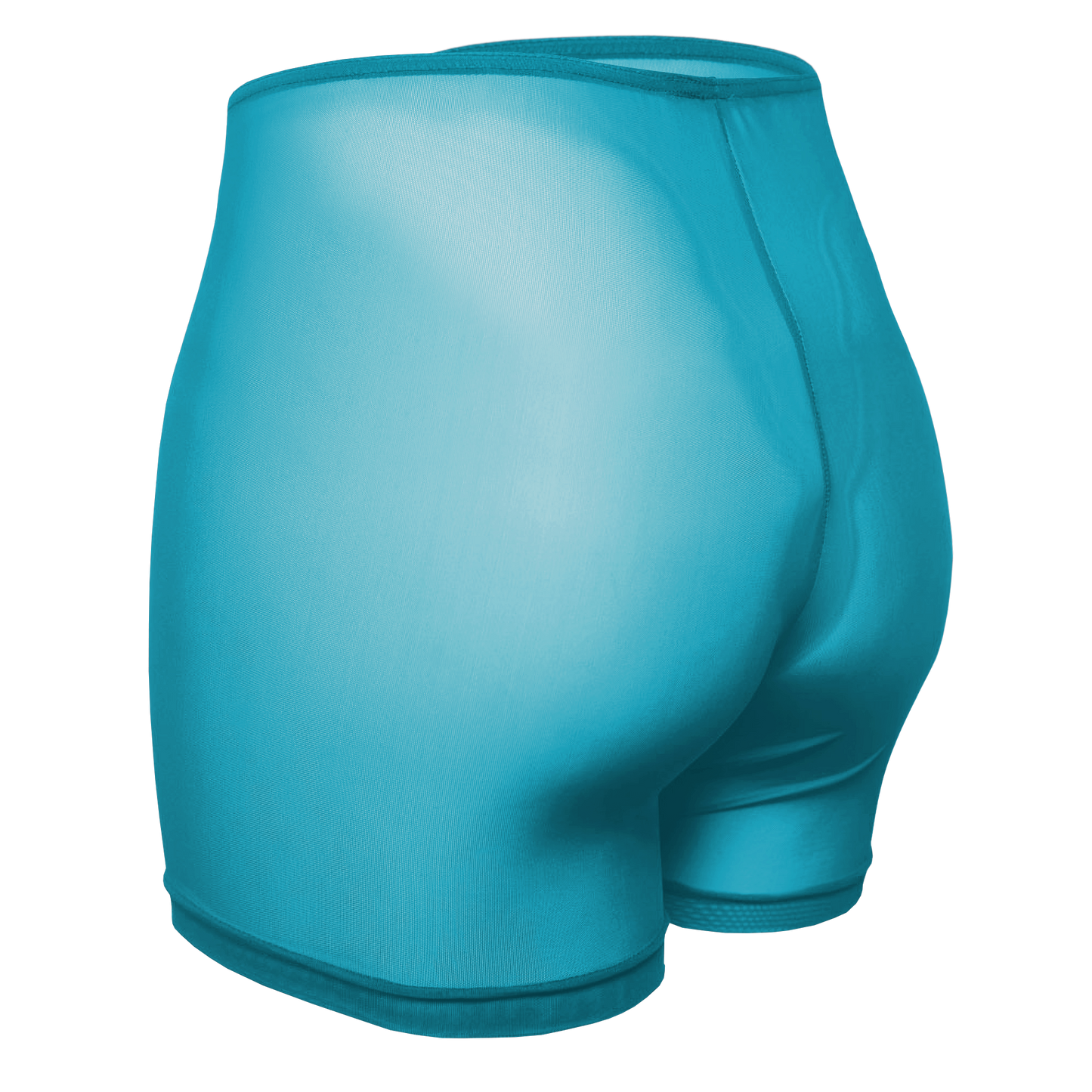 Shorts transparent, smaragd