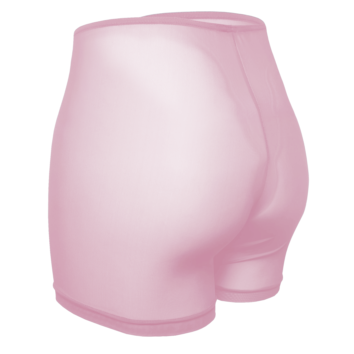 Shorts transparent, rose